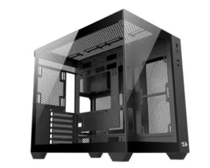 Gabinete Gamer Redragon Wideload Lite, Mid Tower, ATX, Lateral em Vidro Temperado, Preto - CA-604B