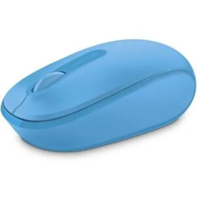 Mouse Sem Fio Microsoft 1850, Azul Turquesa - R$74