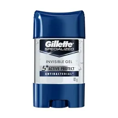 [REC +Por- R$14.9 ] Gillette Desodorante Gel Antitranspirante Antibacterial 82G