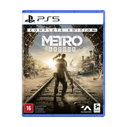 Metro Exodus Complete Edition PS5 | R$ 156