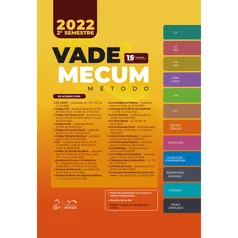 [AME SC - 39,19] Livro - Vade Mecum Metodo 2022 - 2º Semestre