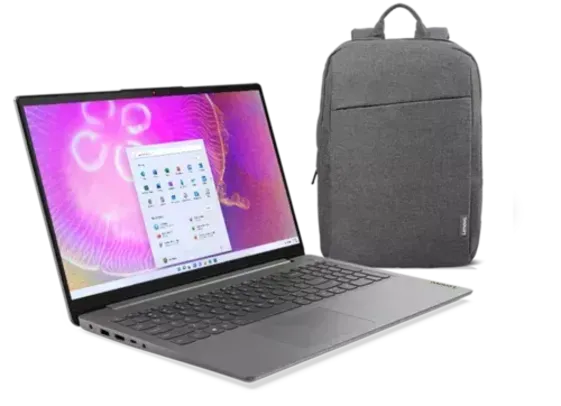 Notebook IdeaPad 3i (15” Intel) Core™ i7-1165G7 W11 + Mochila Lenovo B210 Casual