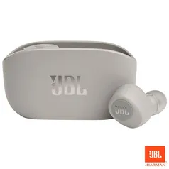 Fone de Ouvido JBL Wave Headphone Prata - JBLW100TWSIVR