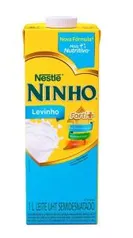 [APP + OURO] Leite semidesnatado Ninho levinho 1L | R$1,72