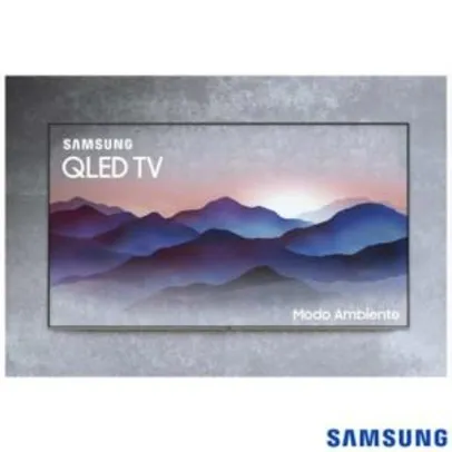 Smart TV 4K Samsung QLED 2018 UHD 55" - R$3999