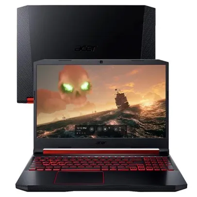 Notebook Gamer Acer Core I5-9300h 8gb 1tb 128gb Ssd Tela Full Hd 15.6&quot; Win 10 Aspire Nitro 5 An515-54-528v