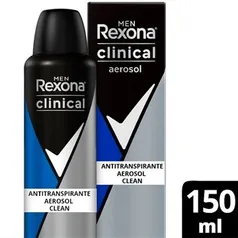 Desodorante Rexona Aerosol Men Clinical Clean 150ml