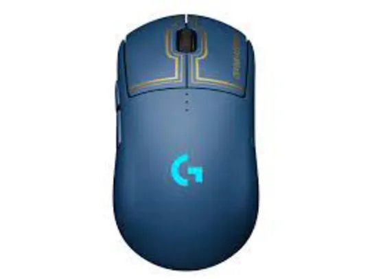 Mouse Gamer Logitech G PRO League Of Legends, RGB, Wireless, 25600 DPI, 8 Botoes, Azul, 910-006450