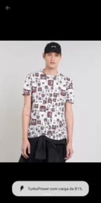 [Frete grátis app] Camiseta masculina Duff
