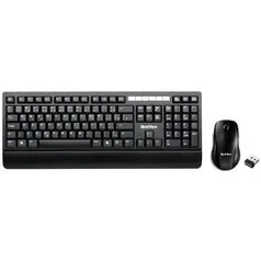 COMBO TECLADO E MOUSE SEM FIO KITTM-02 BRAVIEW - R$61