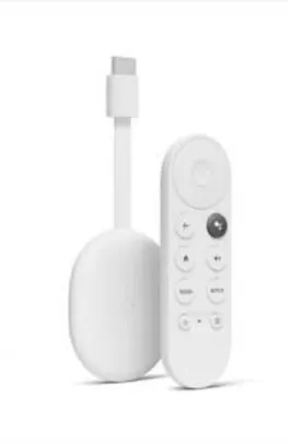 Google Chromecast 4 com Google TV - Branco - R$489