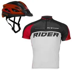 Kit Black 02 - Camiseta + Capacete | R$ 188