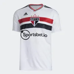 Camisa São Paulo I 22/23 s/n Torcedor Adidas Masculina