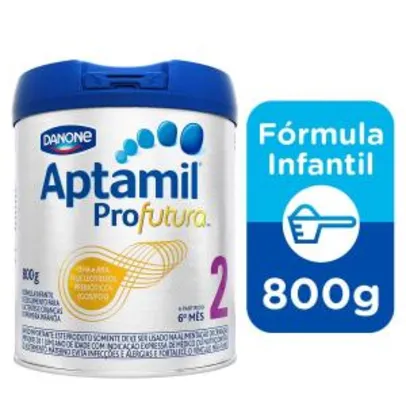 Fórmula Infantil Aptamil Profutura 2 Danone Nutricia 800g | R$55