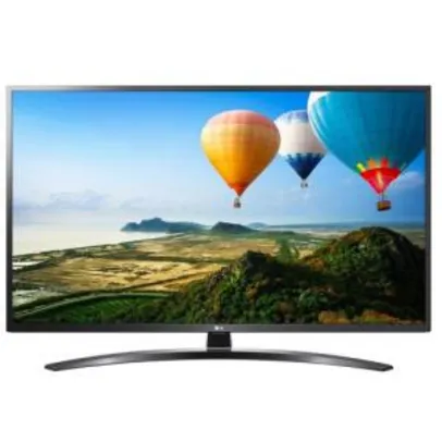 Smart TV LG 55" 55UM7470 UHD 4K + Controle Smart Magic | R$2.205