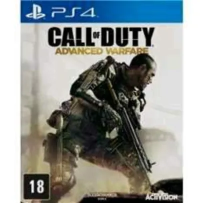 [EXTRA] Jogo Call Of Duty Advanced Warfare - PS4 POR r$64