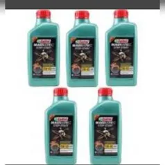 Kit com 5 garrafas de Oleo Castrol Magnatec 5w40 A3/B4 502 00 | R$ 170