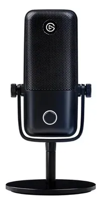 Microfone Elgato Wave 1, Usb, Anticliping, Preto