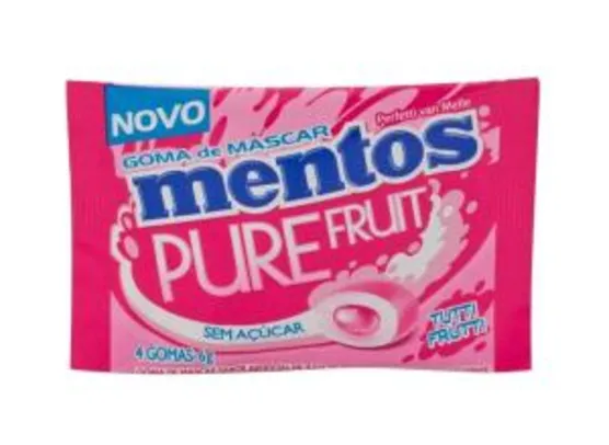 [PRIME] Chiclete Mentos Pure Fresh Tutti Frutti | R$1,07