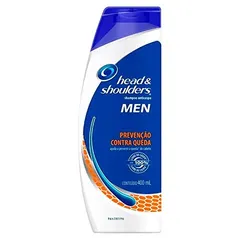 (100% de volta) Head & Shoulders - Shampoo Antiqueda Masculino, Prevençao Contra Queda, Shampoo 