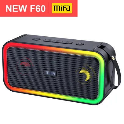 Mifa F60 40W - Caixa de som aprova d'água R$ 366