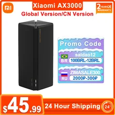 Roteador  Xiaomi Router AX3000 WIFI6 5GHz Full Gigabit Mesh 