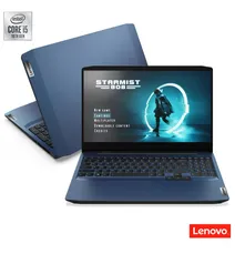 Notebook Gamer LENOVO GAMING3i Intel®Core™i5 Placa NVIDIAGTX1650, 8GB-256GBSSD-Linux, Tela 15.6"