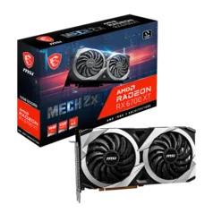 Placa de Vídeo MSI AMD Radeon, RX 6700 XT MECH 2X, 12GB, GDDR6, FSR, Ray Tracing