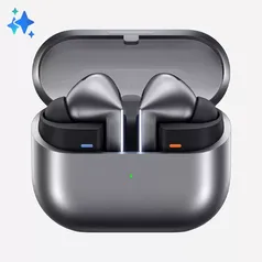 [Cartão MP R$881] Samsung Galaxy Buds3 Pro Fone De Ouvido Sem Fio Cinza