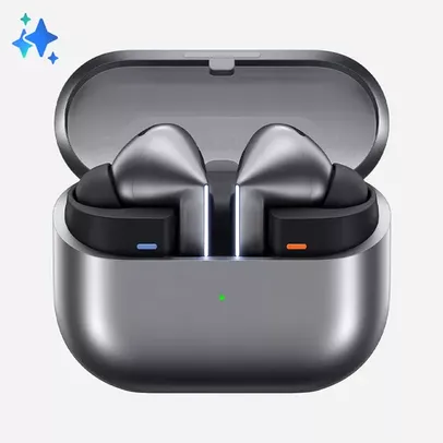 [Cartão MP R$881] Samsung Galaxy Buds3 Pro Fone De Ouvido Sem Fio Cinza