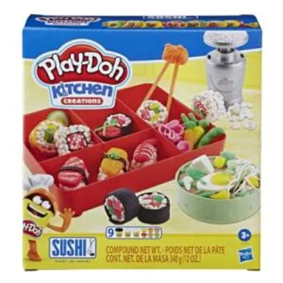 Massa de Modelar - Play-Doh - Kitchen Creations - Sushi - Hasbro | R$66