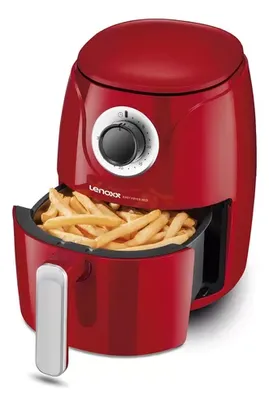 Fritadeira Easy Fryer Pfr905 Lenoxx 2.5l Vermelha Cor Vermelho 127V