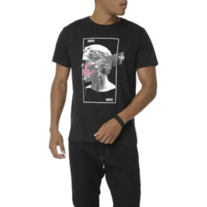 T-shirt masculina busto caveira - M - R$14