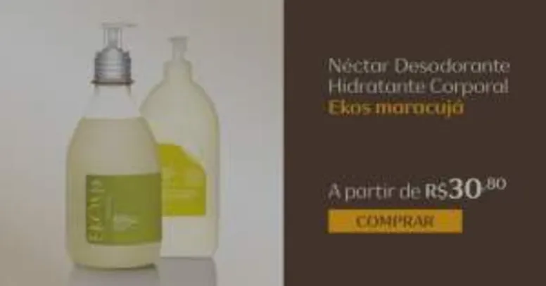 [Natura] Néctar Desodorante Hidratante Corporal Maracujá Ekos 400ml - R$36