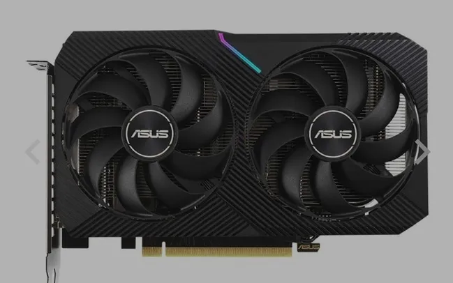 PLACA DE VIDEO ASUS GEFORCE RTX 3060 OC LHR 12GB GDDR6 DUAL 192-BIT, DUAL-RTX3060-O12G-V2