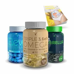 KIT ANDRESSA SUITA: TRIPLE ÔMEGA, ELEVE UP E CLORELLA | R$ 210