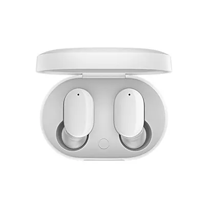 Fone de Ouvido Intrauricular Xiaomi Redmi AirDots 3 - Bluetooth 5.2 - LANÇAMENTO (Branco) | R$252
