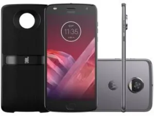 Smartphone Moto Z2 Play Sound Edition - 64GB 4G Câm. 12MP + Selfie 5MP - R$ 1529