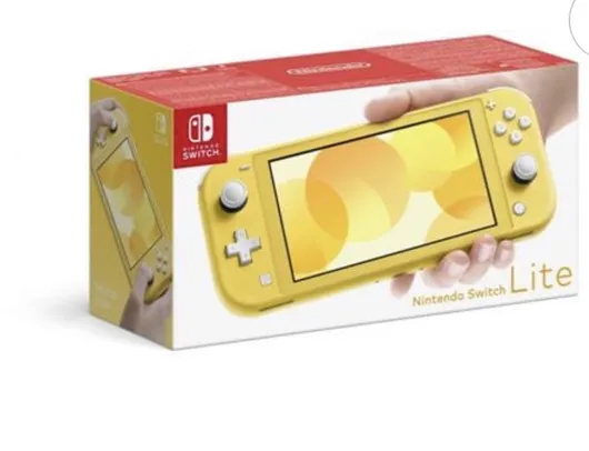 Nintendo Switch Lite - Amarelo | R$1476