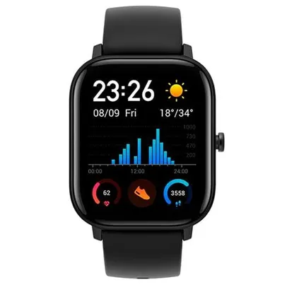 Relógio Inteligente Xiaomi Amazfit GTS XM506PRE Amoled iOS/Android - Preto