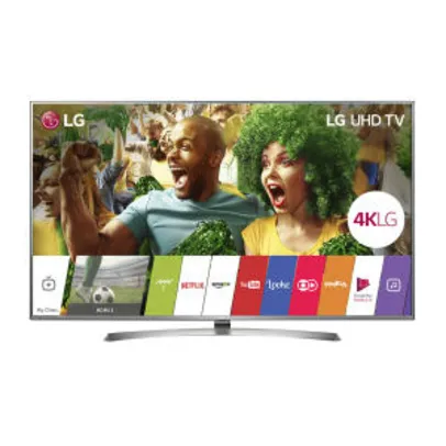Smart TV LED 70" LG 70UJ6585 Ultra HD 4K 4 HDMI 2 USB Wi-Fi - R$ 6599