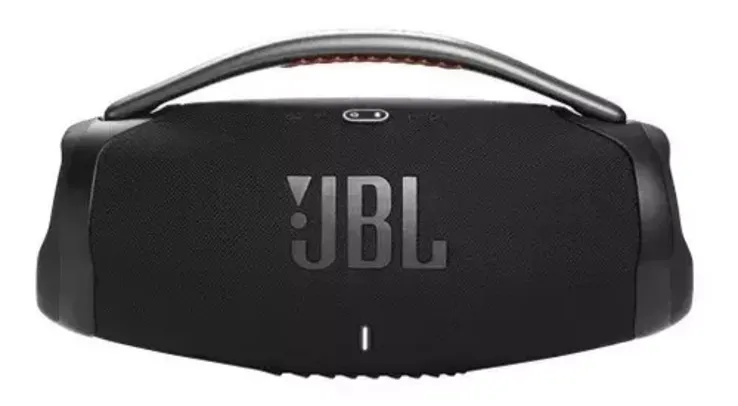 Caixa De Som Boombox 3 Bluetooth Preta Jbl Bivolt Cor Preto 110V/220V