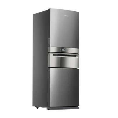 Geladeira Brastemp 127V (110V) Frost Free Inox Duplex 419 Litros