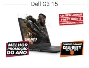 Dell G3 15 - R$4.049