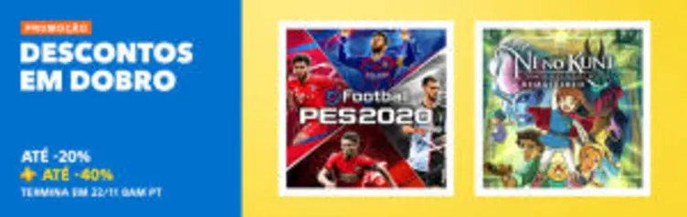 (PSN) PROMO Descontos em dobro (ASSINANTES PLUS TEM O DOBRO D DESCONTO)