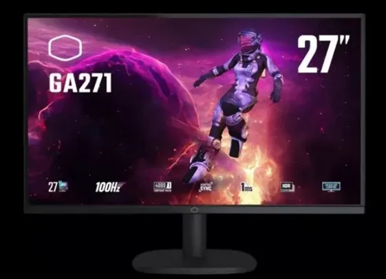 MONITOR COOLER MASTER GA271 27" VA QHD 1MS 100HZ