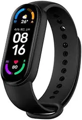 [internacional | AME R$158] Smartband Xiaomi Mi Band 6 Original - versão internacional preta