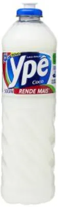 Lava Louças Ypê Coco e maçã 500Ml, Ypê, Branco