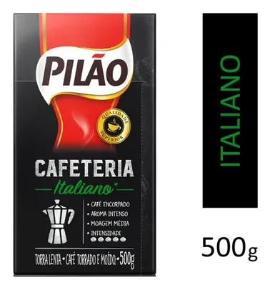 Café Pilão Cafeteria Italiano Vácuo 500g