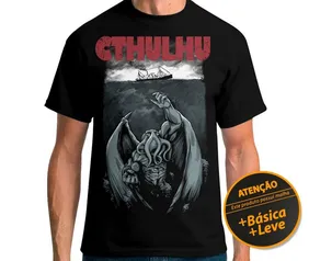 Camiseta Tentáculos Cthulhu - R$35